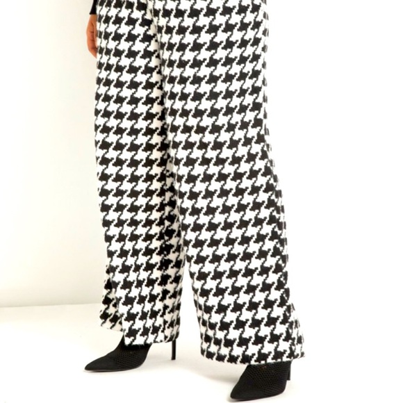 Eloquii Pants - Eloquii houndstooth trouser size 20